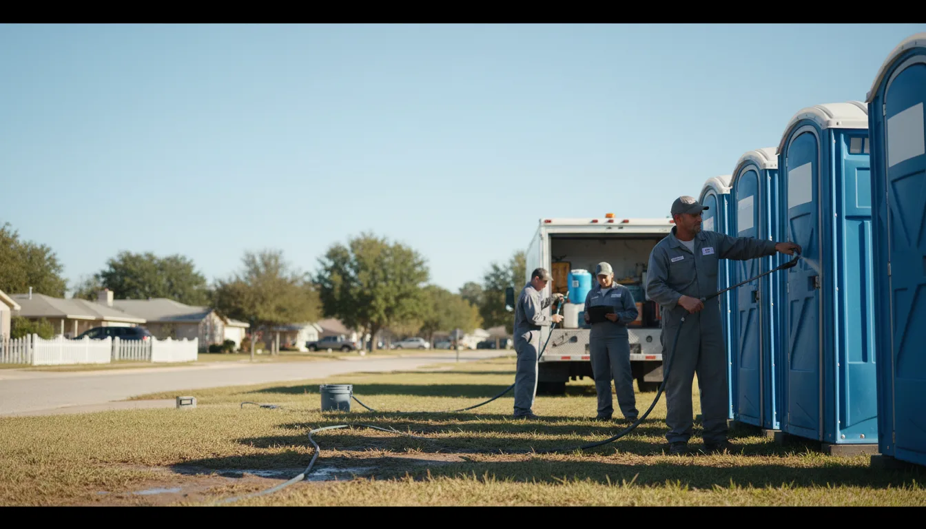 Long-Term Portable Toilet Rental in Franklin, AR near me